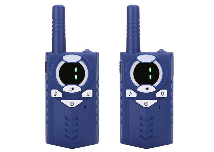La mini radio de talkie-walkie de long terme de 3-5km badine 3 canaux 0.5W avec la lampe-torche