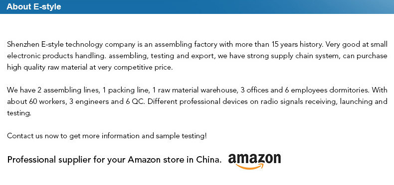 Chine Shenzhen Estyle Technology Co., Ltd. Profil de l'entreprise 