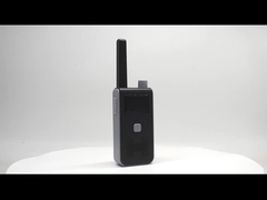 Licence gratuite du jouet D27 Ctcss 99 de talkie-walkie de canaux réels d'affichage à LED avec la puissance 0.5W